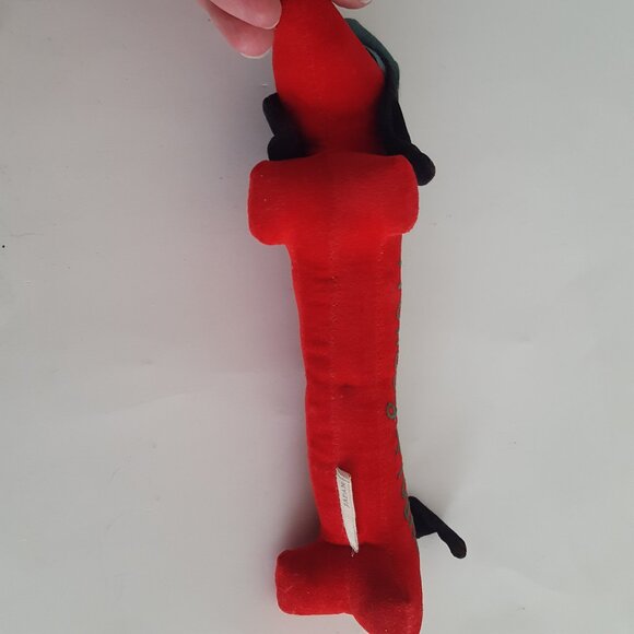 Vintage Holiday Hound Christmas Holiday Card Holder Dan Dee Imports - Picture 6 of 15